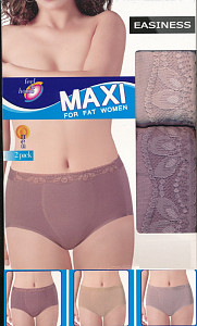 Трусы женские утягивающие с кружевом (большие размеры) EASINESS
